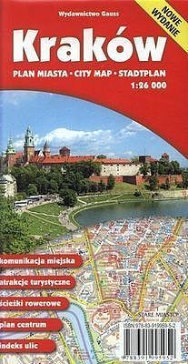 Kraków plan miasta 1:26 000