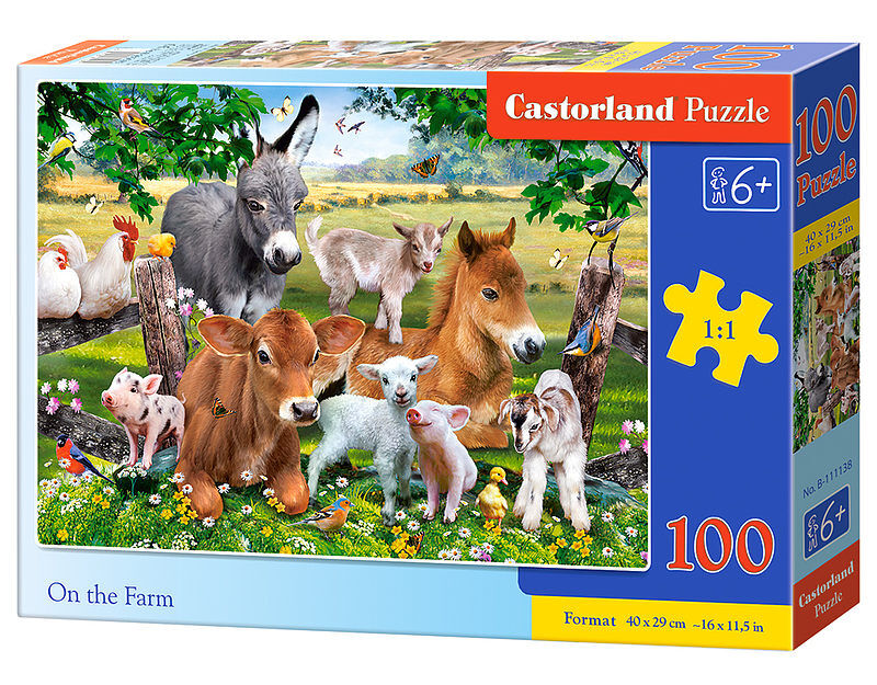 Puzzle 100 b-111138 na farmie