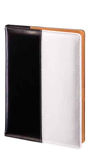 Kalendarz 2026 Black & White premium A5 tygodniowy KTP-25BW