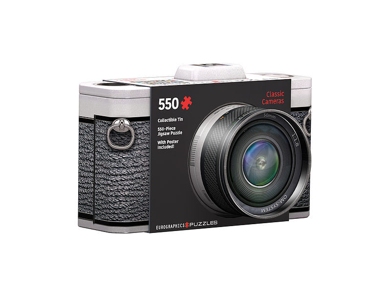 Puzzle 550 tin classic camera 8551-5600