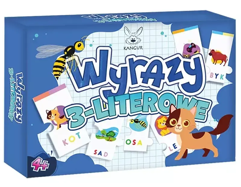 Gra wyrazy 3-literowe