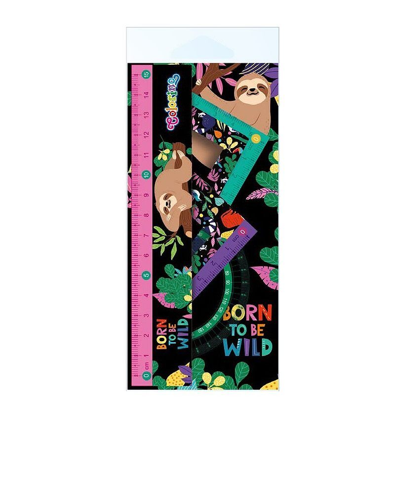 Zestaw geometryczny cp colorino 4 sztuki wildkid