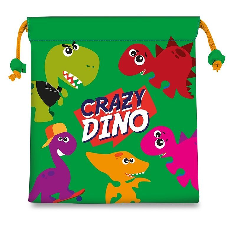 Worek na żywność crazy dino 22cm kl10696
