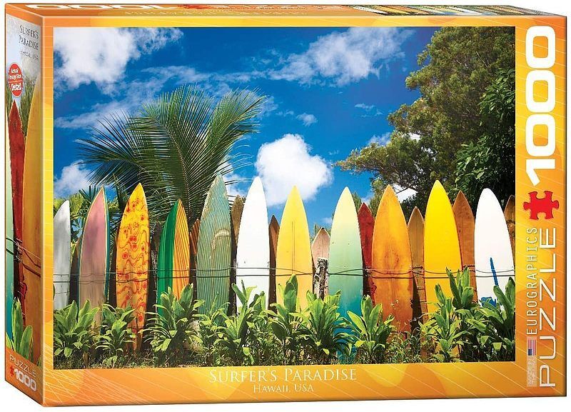 Puzzle 1000 deski serfera 6000-0550