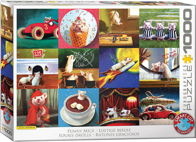 Puzzle 1000 funny mice 6000-5695