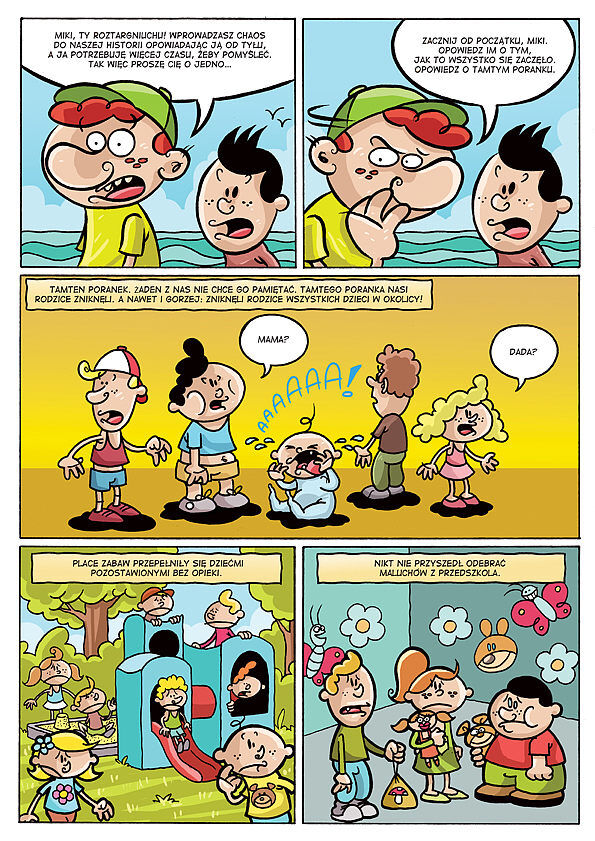 Polski Dzień Darmowego Komiksu - 6 - Tim i Miki - W Krainie Psikusów