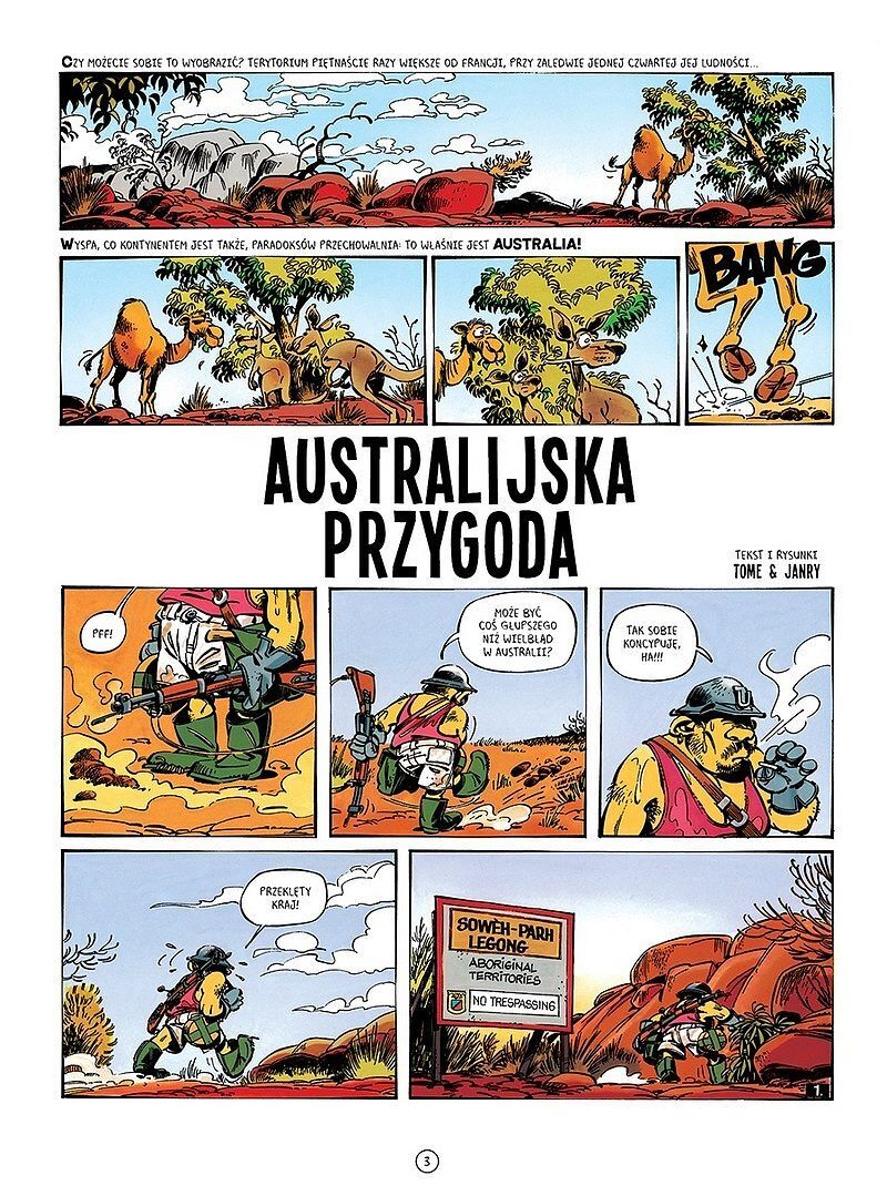 Sprycjan i Fantazjusz: Australijska przygoda