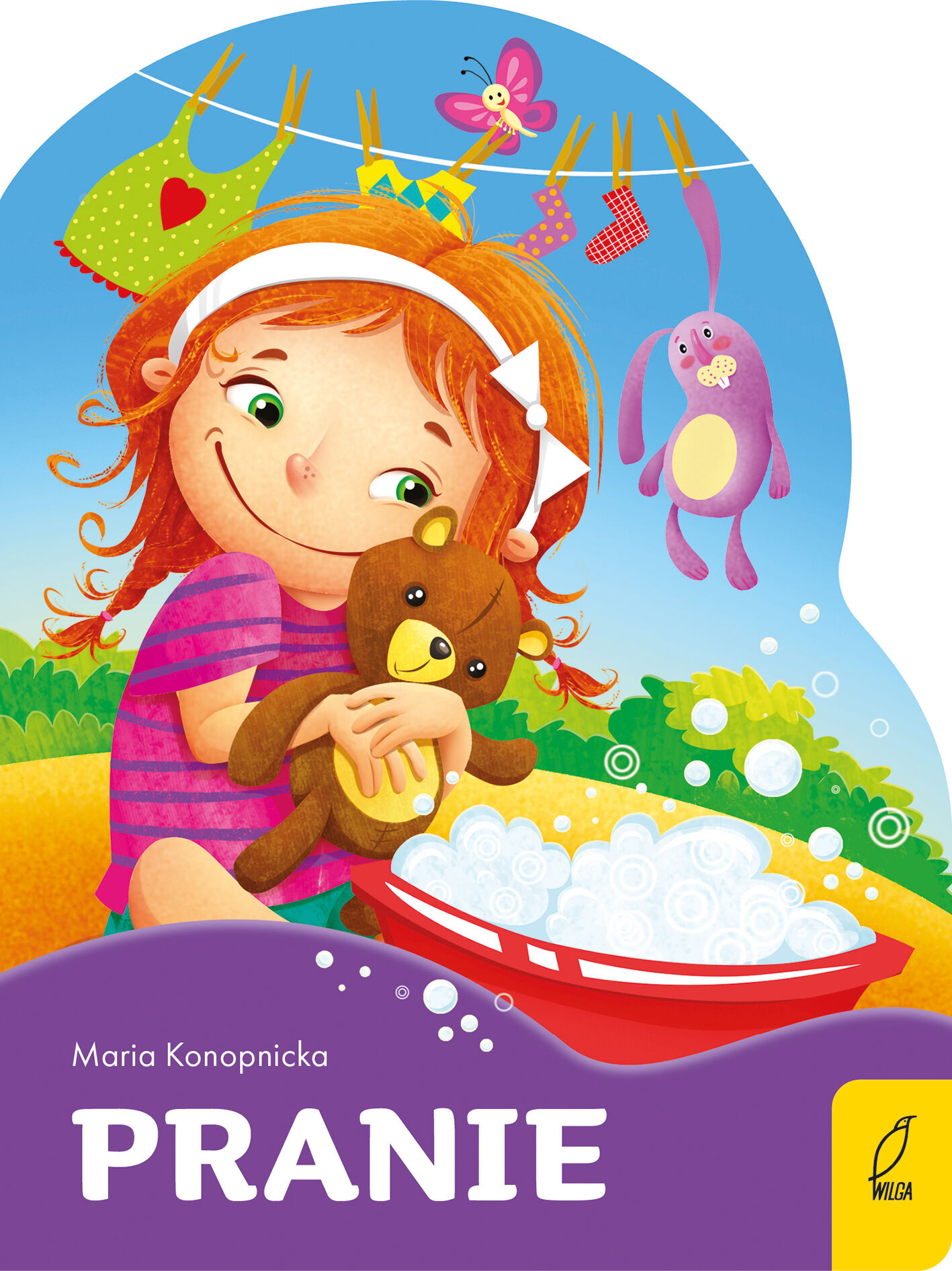 Poeci dla dzieci. Wykrojnik. Pranie