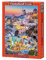 Puzzle 1000 światła santorini c-103522-2
