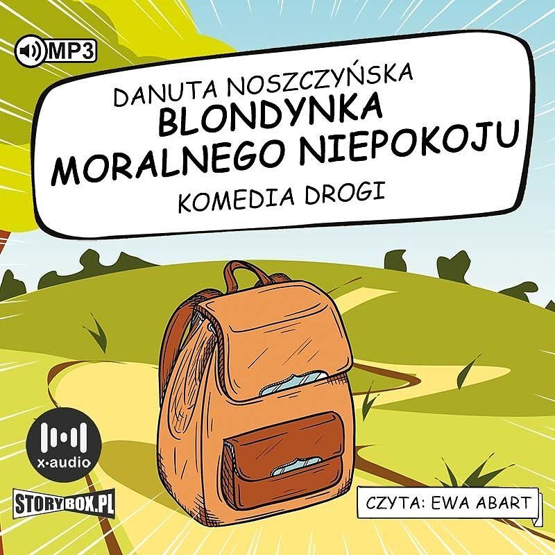 Blondynka moralnego niepokoju Komedia drogi (audiobook CD)