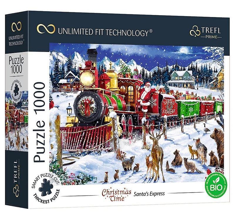 Puzzle 1000 uft christmas time: santa's express 10755