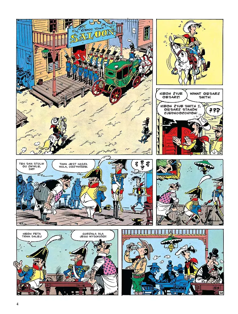 Lucky Luke - 45 -  Cesarz Smith