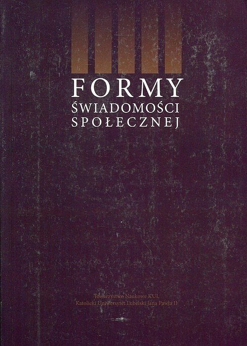 Formy świadomości społecznej