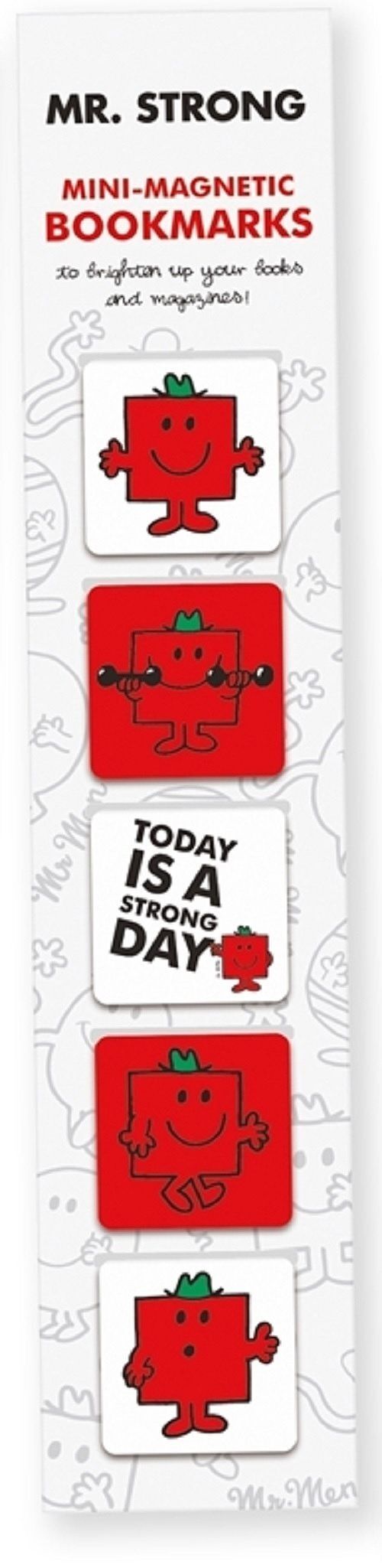 Magnetyczne mini-zakładki mr. Strong