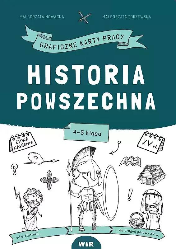 Historia powszechna graficzne karty pracy dla klas 4-5