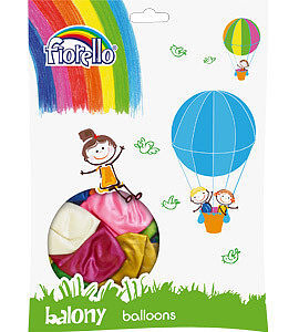 Balon metal mix. Kolorów 10 cali 100 szt. Fiorello