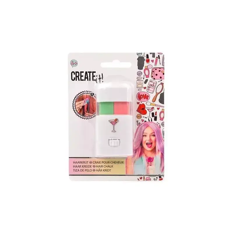 Kreda do ozdabiania włosów create it! mix kolorów