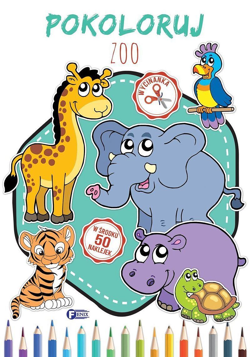 Pokoloruj zoo