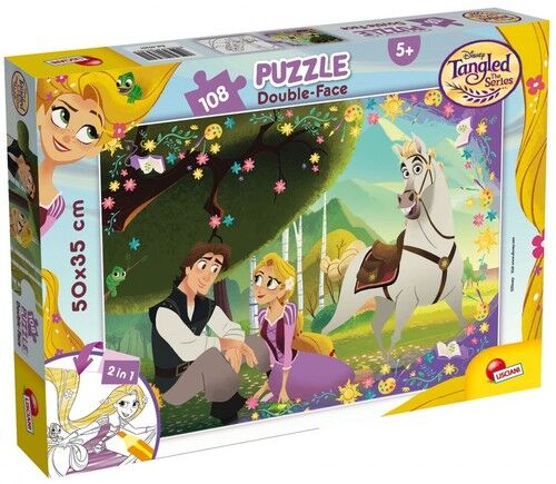 Puzzle dwustronne Plus 108 Roszpunka