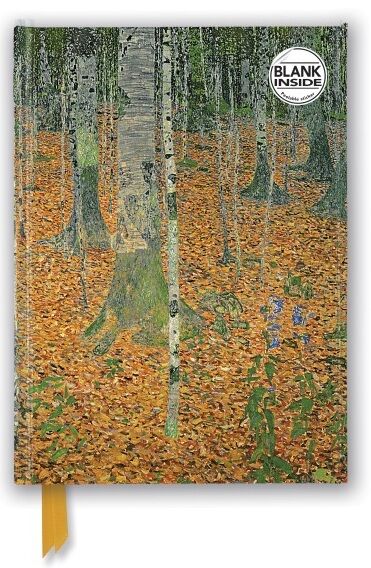 Notatnik A5 gładki TW Brzozowy las Gustav Klimt FTNBB24