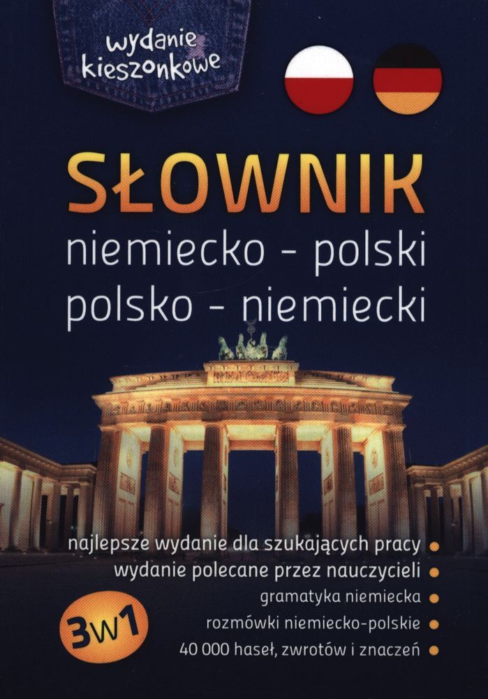 Słownik niemiecko-polski, polsko-niemiecki wyd. kieszonkowe