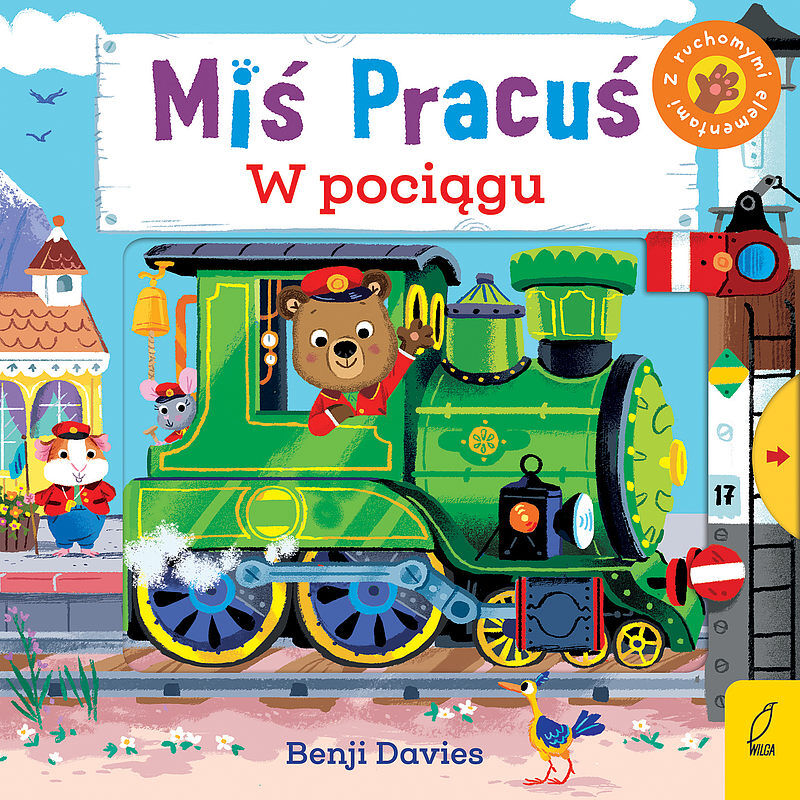 Miś Pracuś. W pociągu