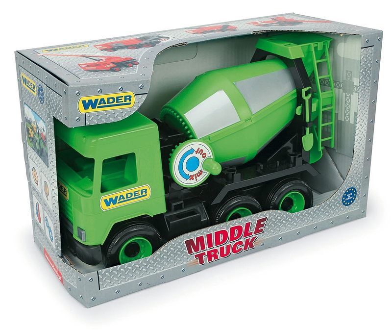 Betoniarka zielona middle truck 32104