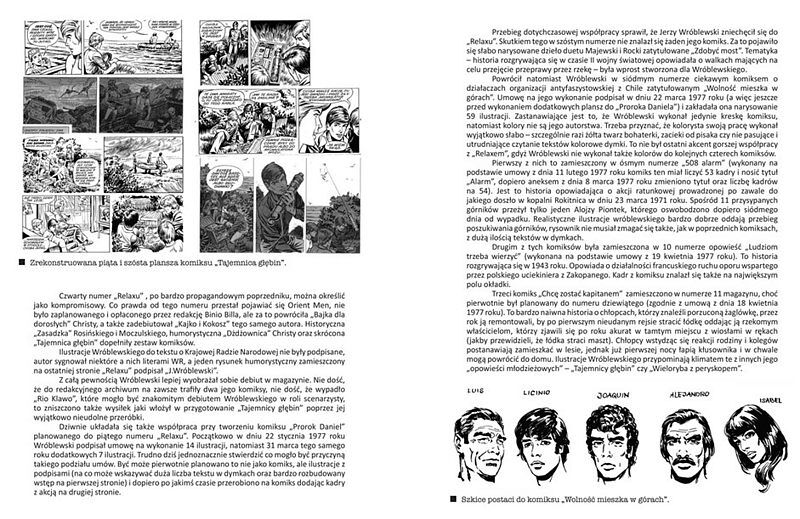 Jerzy Wróblewski okiem współczesnych artystów komiksowych