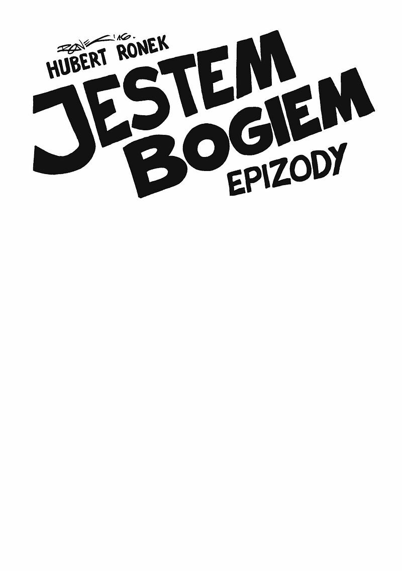 Jestem Bogiem Epizody (okładka blank)