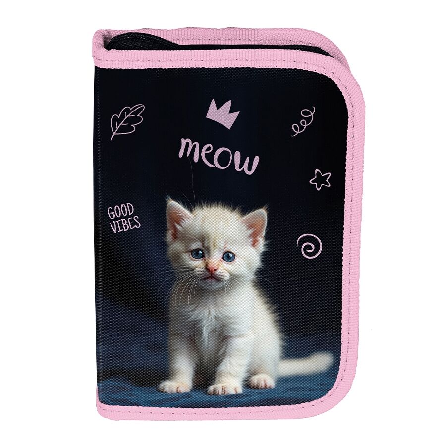 Piórnik bez wyposażenia White Kitty PP26CD-P001BW
