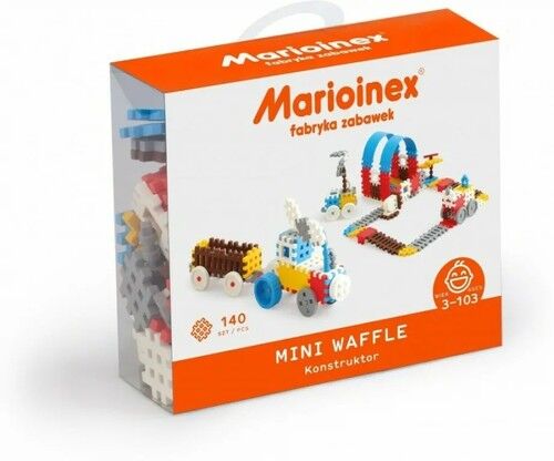 Klocki Mini waffle konstruktor 140 dla chłopca