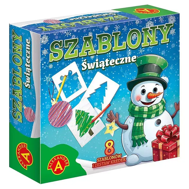 Szablony świąteczne Bałwanek