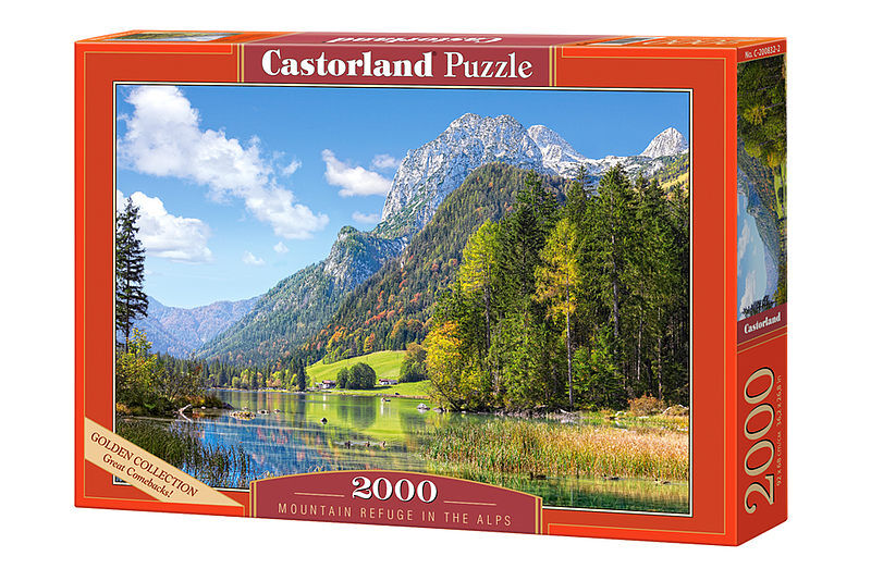 Puzzle 3000 Mountain Refuge in the Alps