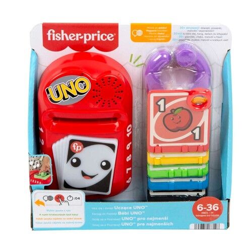 Fisher-Price Ucz się i śmiej! Uczące UNO