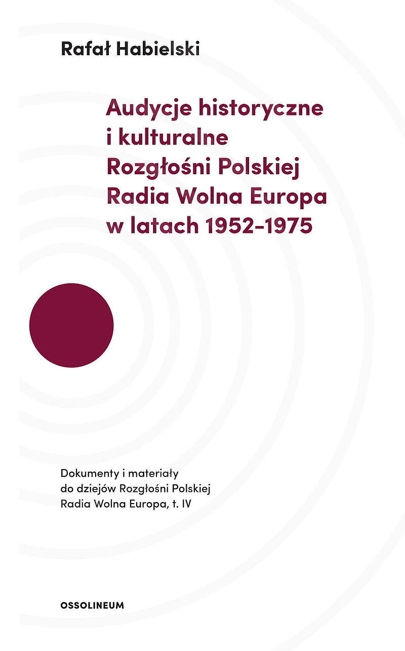 Audycje historyczne i kulturalne Rozgłośni Polskiej Radia Wolna Europa w latach 1952–1975