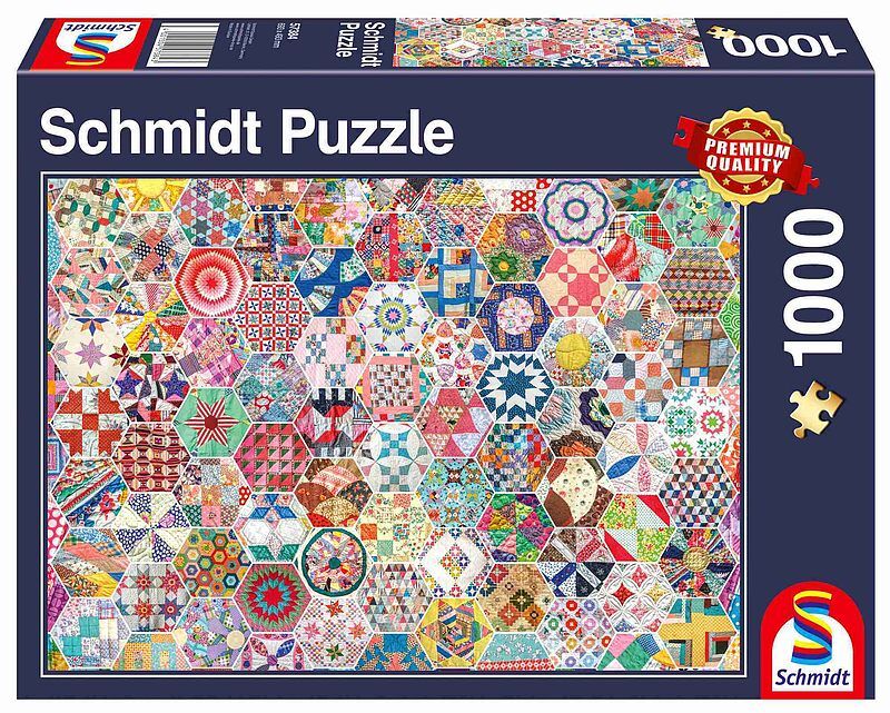 Puzzle 1000 pq patchwork