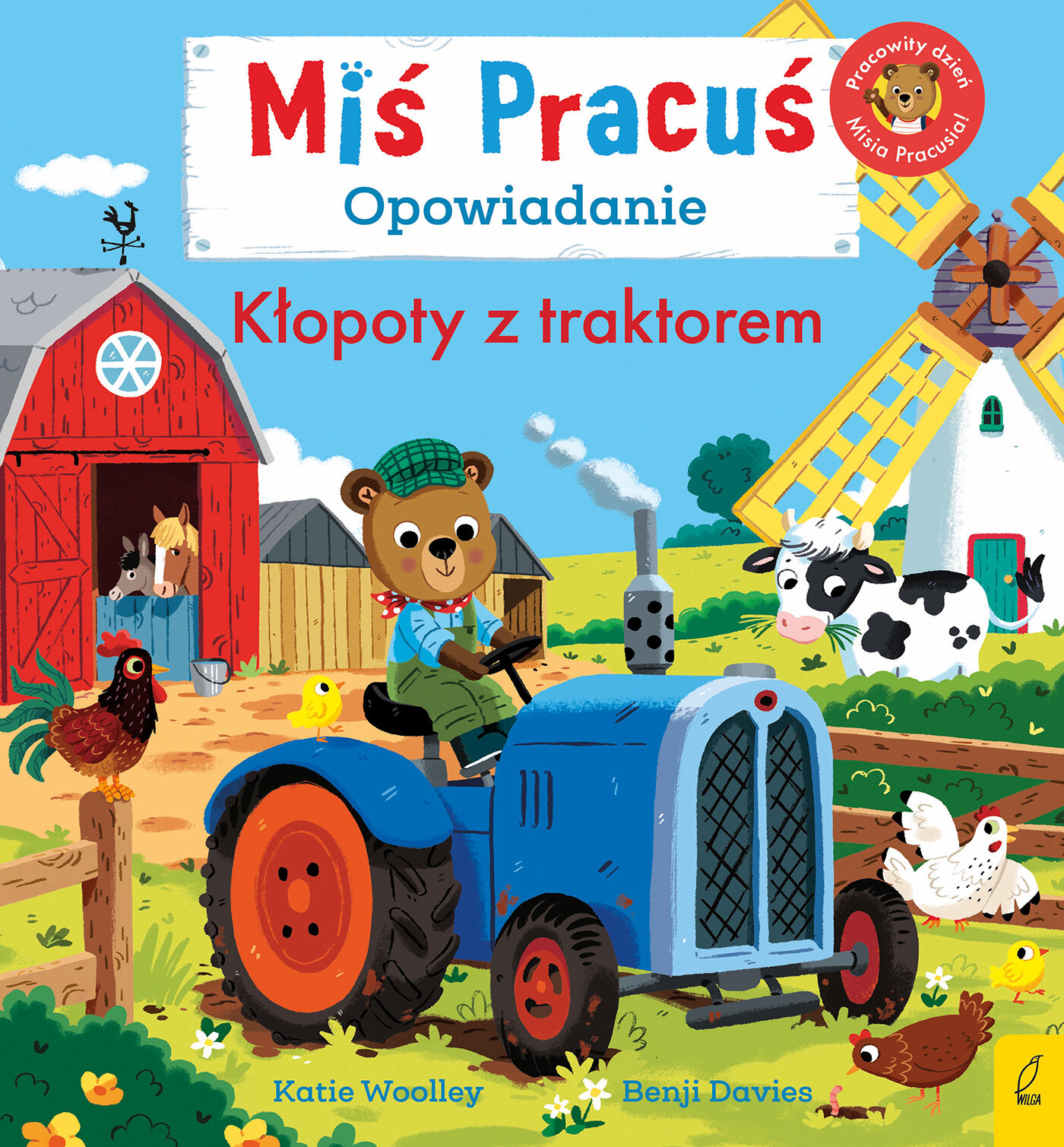 Miś Pracuś. Kłopoty z traktorem. Opowiadanie