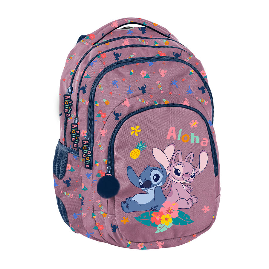 Plecak 3-komorowy Stitch & Angel Aloha DS26VV-276