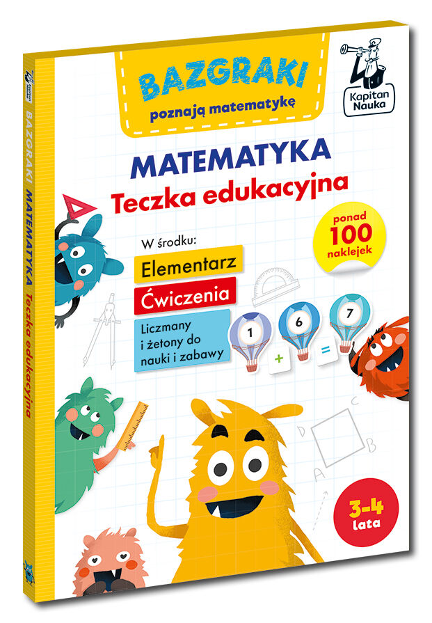 Bazgraki. Matematyka. Teczka edukacyjna. Kapitan Nauka