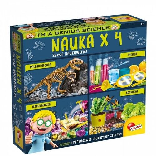 I'M A Genius Science Nauka x 4