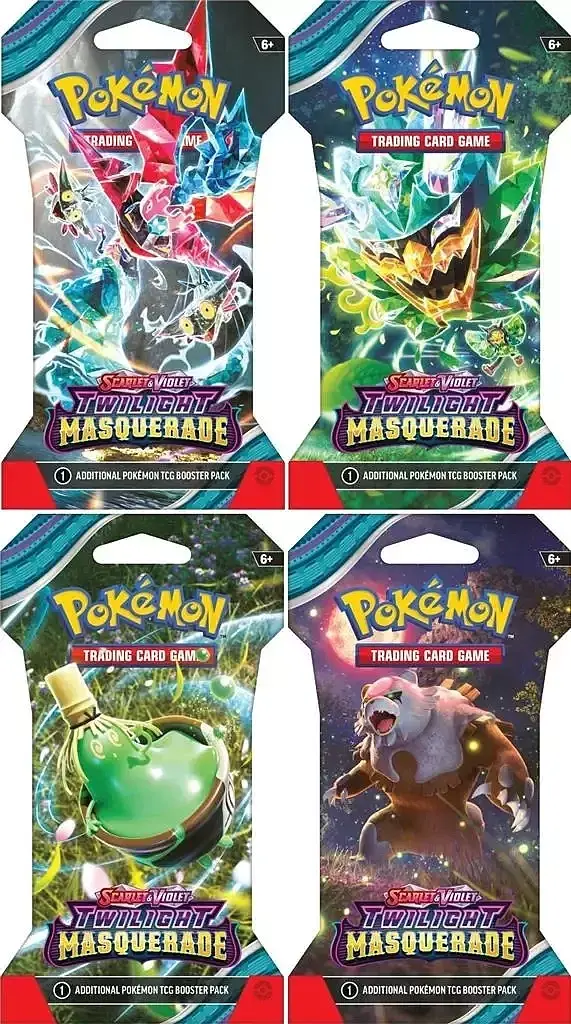 Pokemon tcg: sv 06 sleeved booster 1 szt. Mix