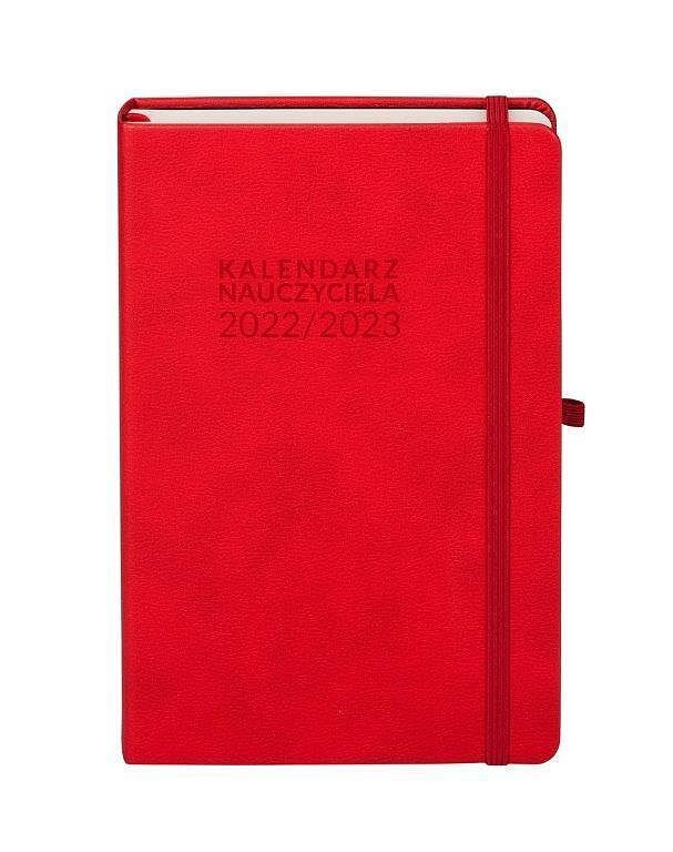 Kalendarz 2022/2023 nauczyciela a5 tdw czerwony
