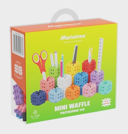 Klocki Mini Waffle Przybornik: Techniczny (duży)