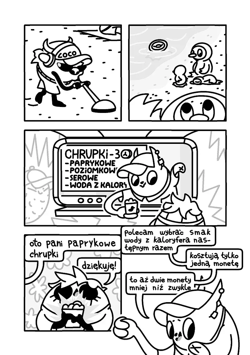 Chrupka o smaku wody z kaloryfera