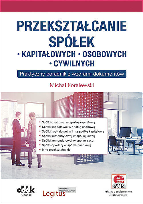 Przekształcanie spółek: kapitałowych... PGK1422e