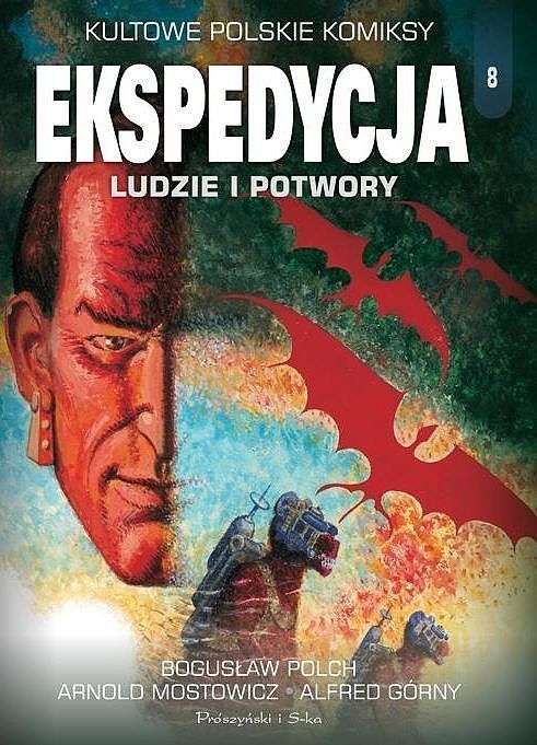 Kultowe polskie komiksy - 8 - Ekspedycja #2: Ludzie i potwory
