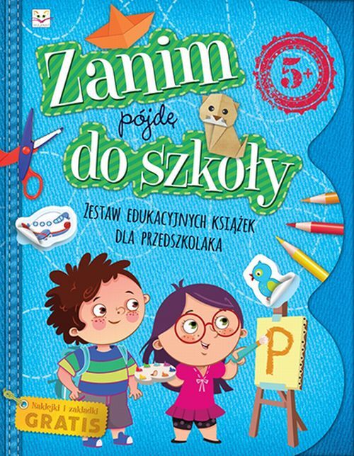 Zanim pójdę do szkoły. Zestaw edukacyjnych książek dla przedszkolaka