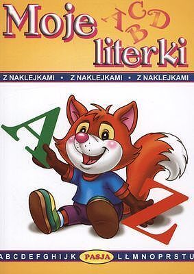Moje literki z naklejkami
