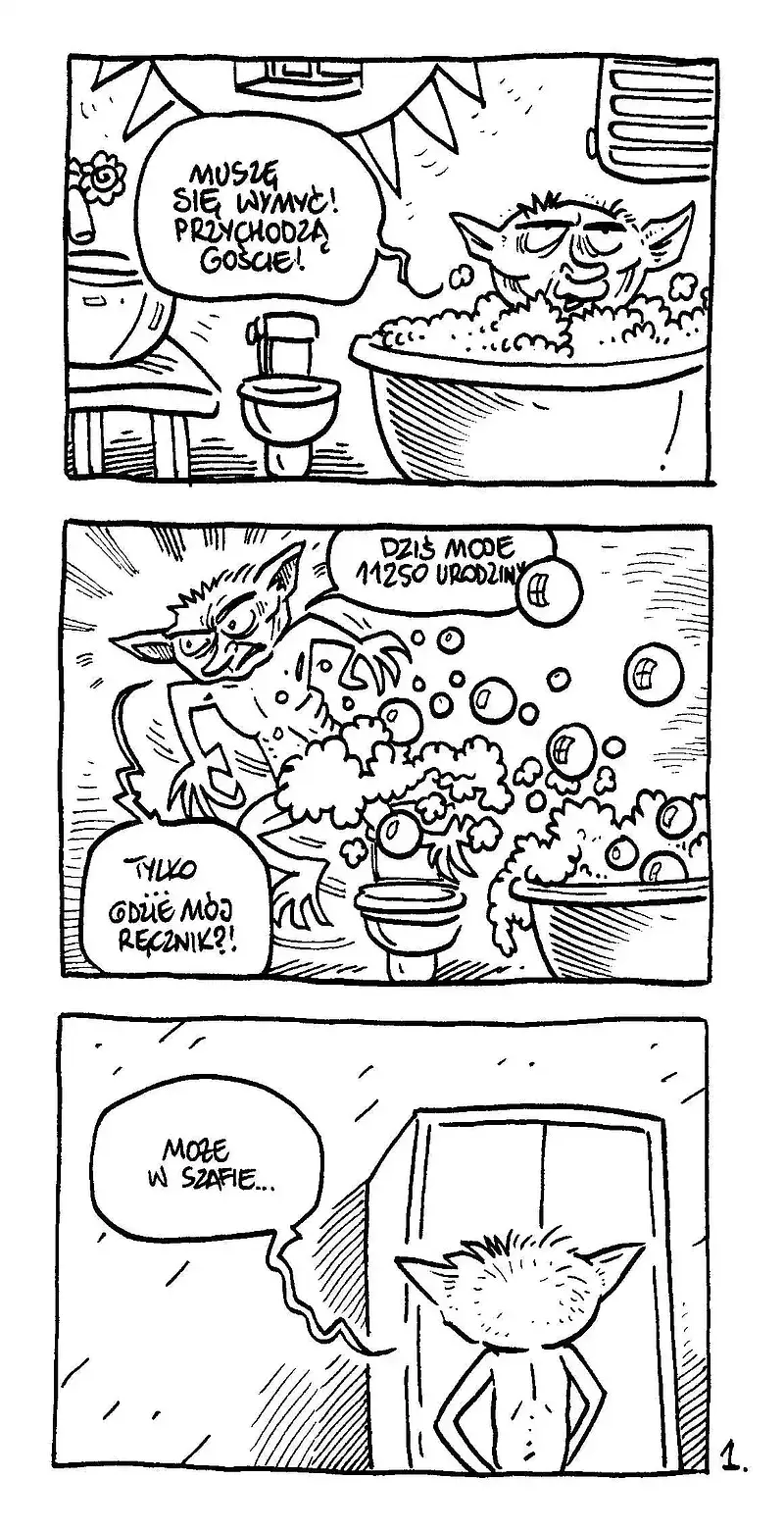 Troll Teodor w szafie HC