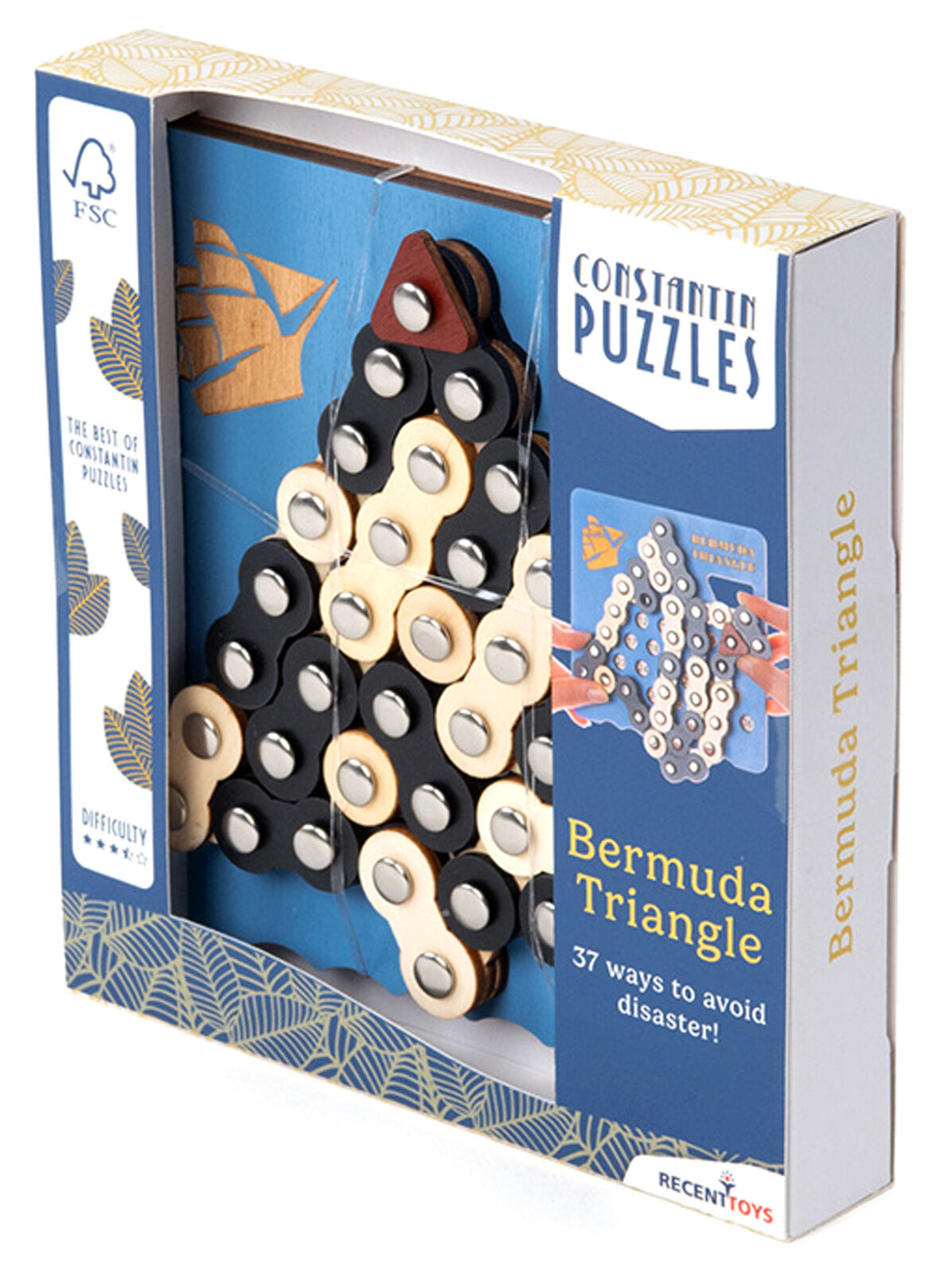 Łamigłówka Bermuda Triangle Recent Toys poziom 3,5/5